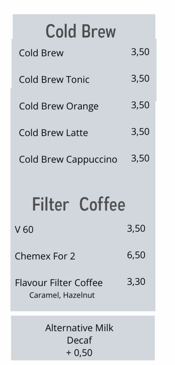 Menu page
